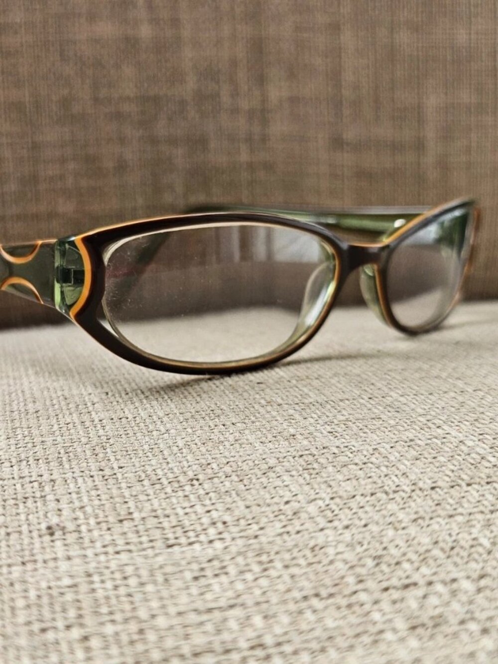 Cinzia Design Women Eyeglasses Frame Olive Tone CIN134 Eyewear Glasses Frame